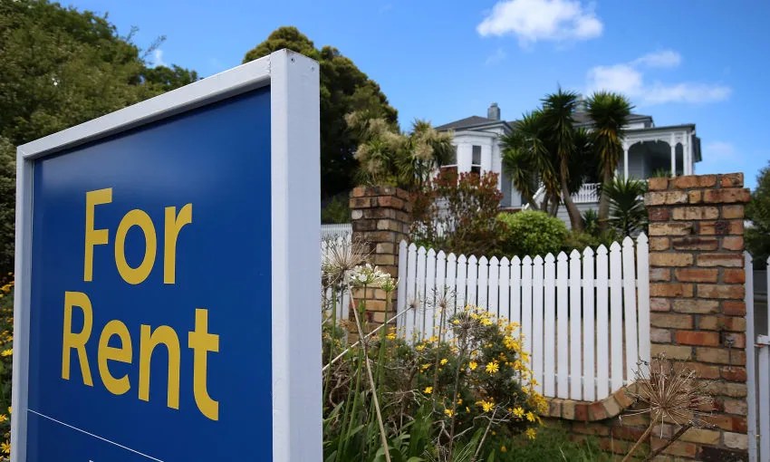 For rent sign outside a home